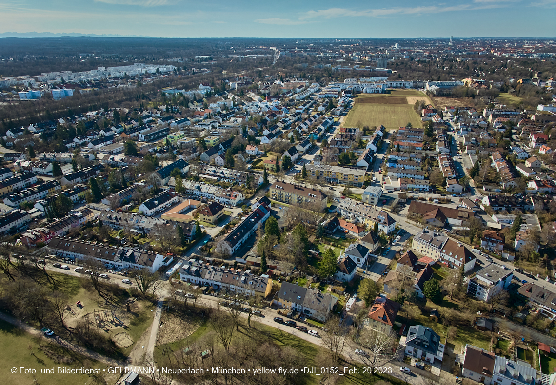 20.02.2023 -  der verschwundene Hachinger Bach in Neuperlach und Berg am Laim